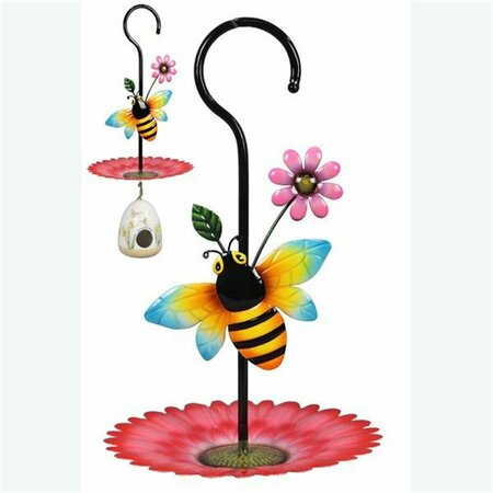 YOUNGS Metal Garden Hanging Bird Feeder Decor with KD Packed 73810